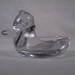 Unique Glass Duck Ashtray / Change Dish