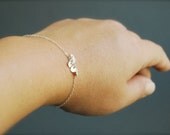 Pomailka'i bracelet  - delicate sterling silver charm bracelet, silver disc bracelet, simple silver bracelet, kealoha, maui, hawaii