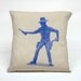 Graphic Pillow Handcrafted Toy Cowboy size 16 x 16" Without Insert