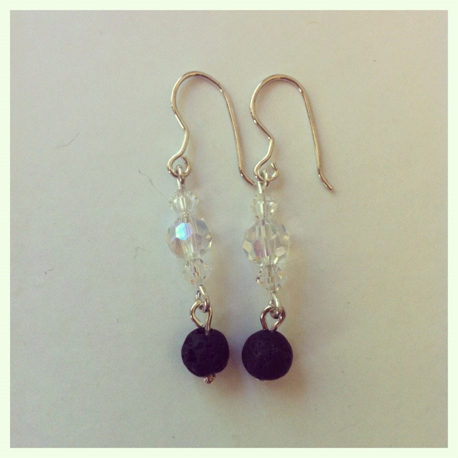 Lava Sparkle earrings