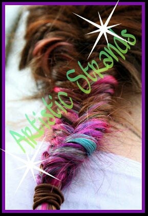 30 Itip or Utip Hair Extensions- Lauren Conrad Inspired- Tips Dip Dyed Tips - Free People Stlye - Ombre Pastels or Brights -20inch Remy
