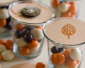 Matthew Mead's jelly jar favor kit.