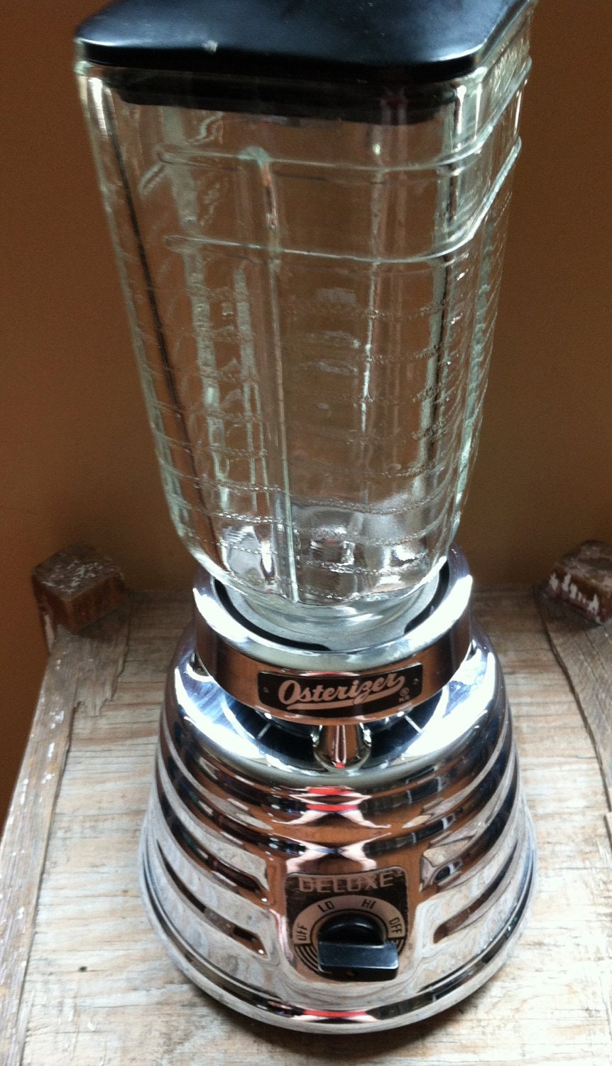 Vintage Chrome Oster Beehive 4 Cup Blender Great by VirgoAgogo