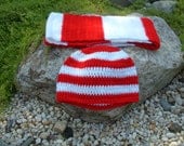 Scarf and Hat Combo Set (Both Crocheted)