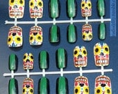 Dia De Los Muertos nail art set