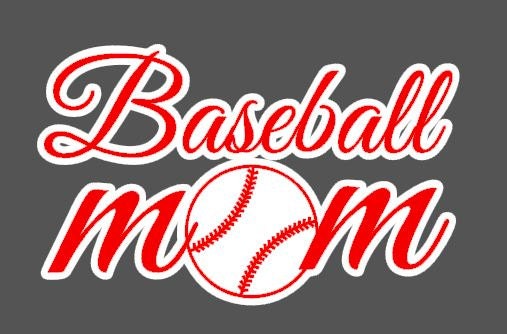 baseball window decals