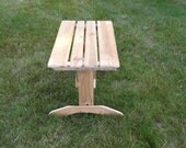 Take 50% off - Pallet Furniture, handmade  - Indoor/Outdoor - 4 slat Side Table ---- use HALFOFF in the coupon code ----
