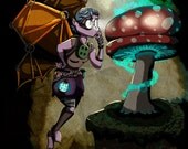 Steampunk Fairy Bright Eyes