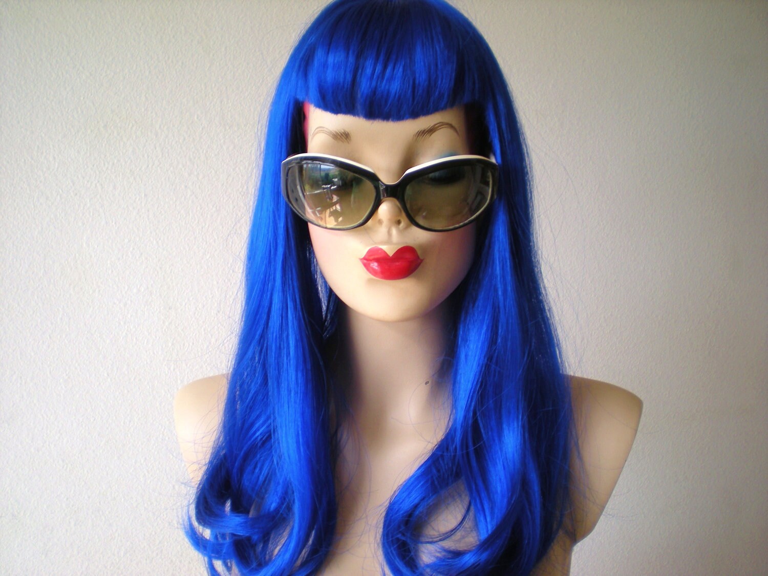 Blue Wig