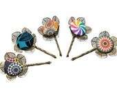 Fancy Flower Hair Pin
