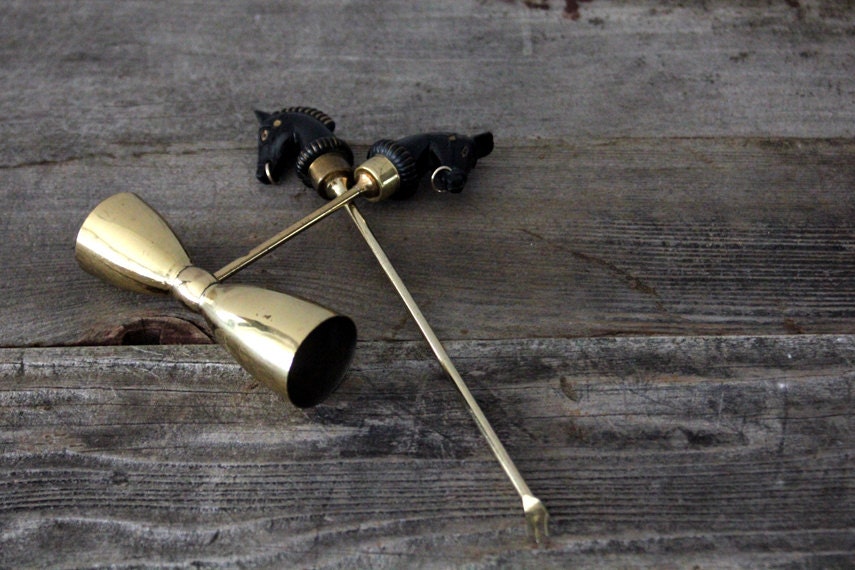 Regency Horse Jigger and Cocktail Fork