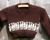vintage child's jumper (sweater) - humanachievement