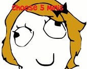 Choose 5 mini 5mL polishes - 5 for 20
