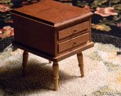 Doll house Reevesline - Sofa Table - End Table - Dollhouse Furniture Table - Miniature Table - 1 12th Scale