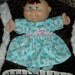 Cabbage Patch Doll clothes Newborn 10" HELLO KITTY Flannel Nightgown and Slippers
