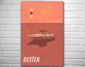 SHOWTIME Series Dexter poster fan art minimalist poster geekery