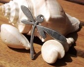 Dragonfly luck symbol  finding charm pendant silver color jewellery supplies