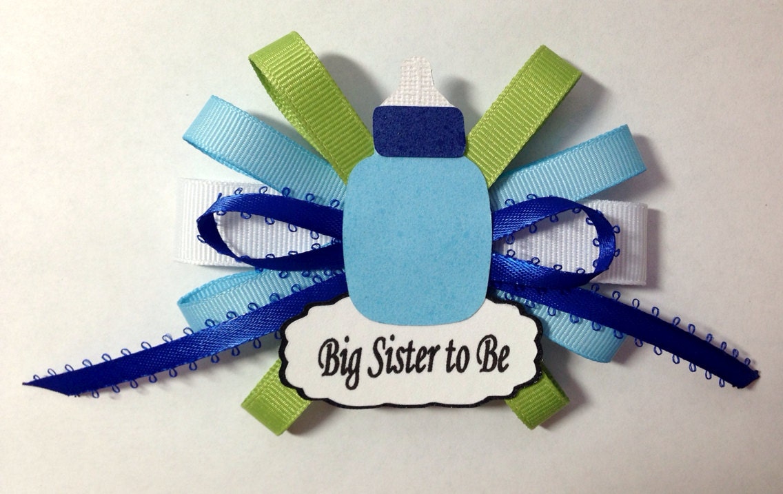 Big Sister Ribbon Corsage Pin Il_170x135