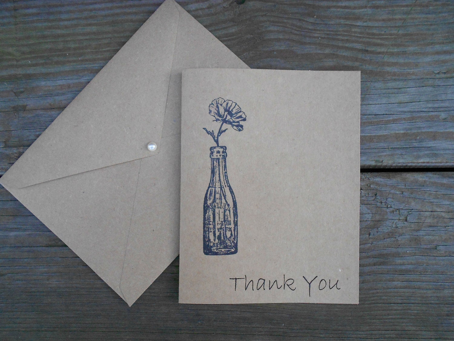 Wedding Thank You Cards, Country Wedding Card Sets, Rustic Wedding Cards