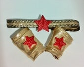 Wonder Woman inspired Costume Set for Newborns and Babies
