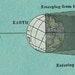 Antique Print Astronomy Chart Eclipse of the Moon