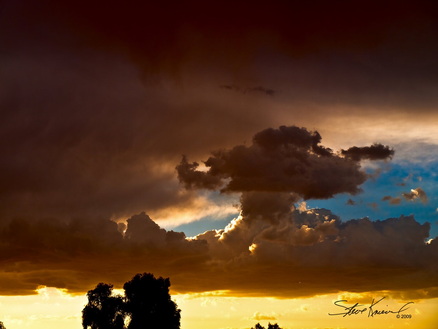 Blue Mushroom Cloud