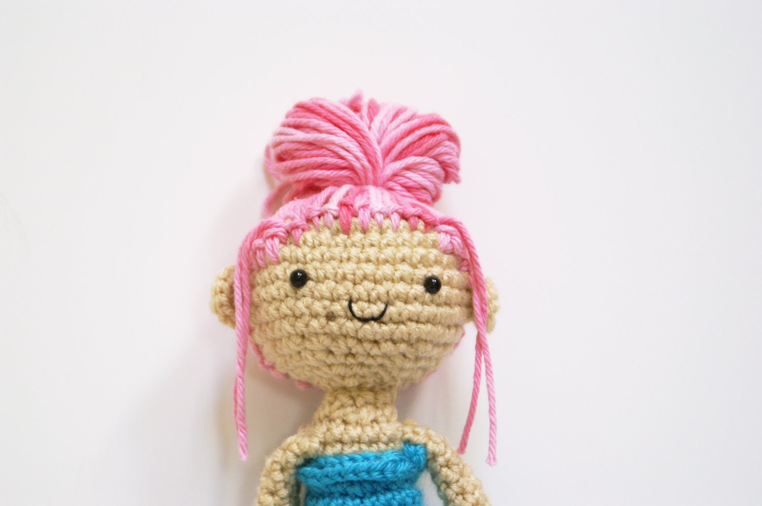 SALE - Crochet Bella Ballerina Ooak Amigurumi Doll