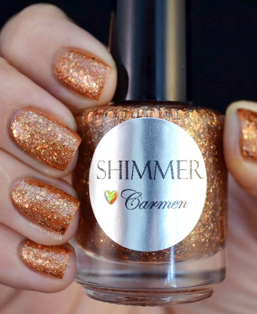 Shimmer Nail Polish - Carmen