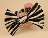 Zebra Print Bow