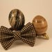 Tan Plaid Bow Tie