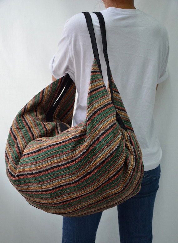 Hmong Hippie Gypsy Boho Hobo Backpack Messenger Bag M203