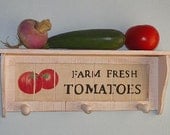ON SALE: Kitchen Shelf, Country Home Accents, Wooden Farmhouse Kitchen Home Decor