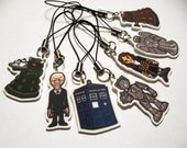 Doctor Who Phone Charms