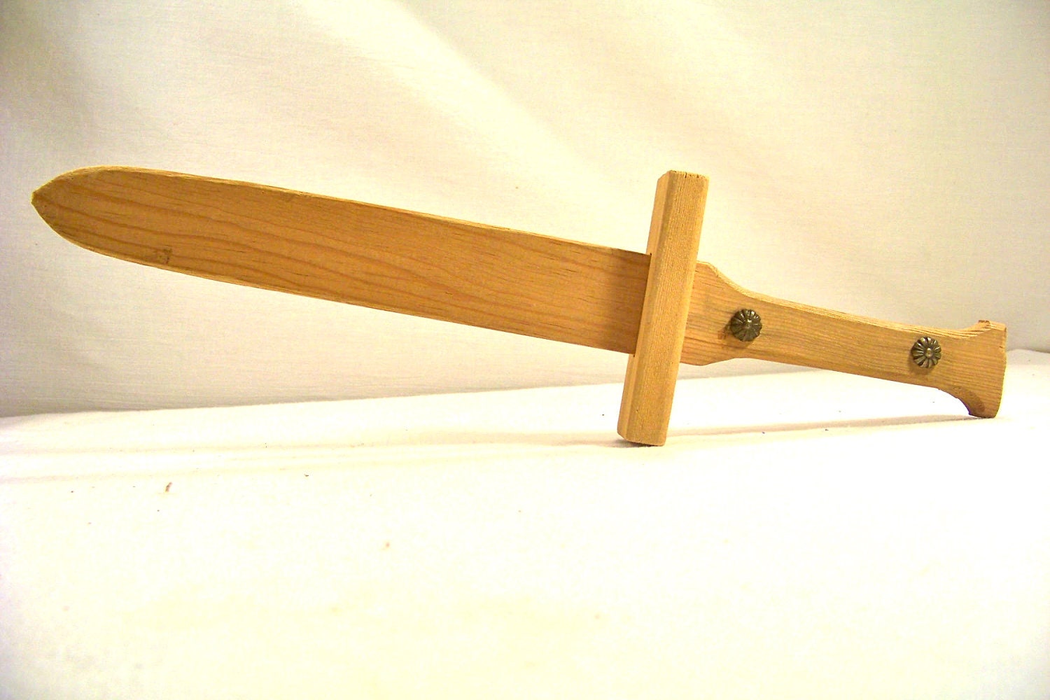 Vintage Sword Pirates and Ninjas Wooden Handmade. Small Handheld Sword for Dress Up or Halloween.