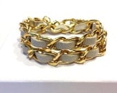 Double Wrap Suede Bracelet