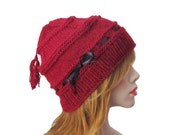 Knit Hat PDF PATTERN / Morgan Hat PATTERN / Beanie Hat Knitting Pattern