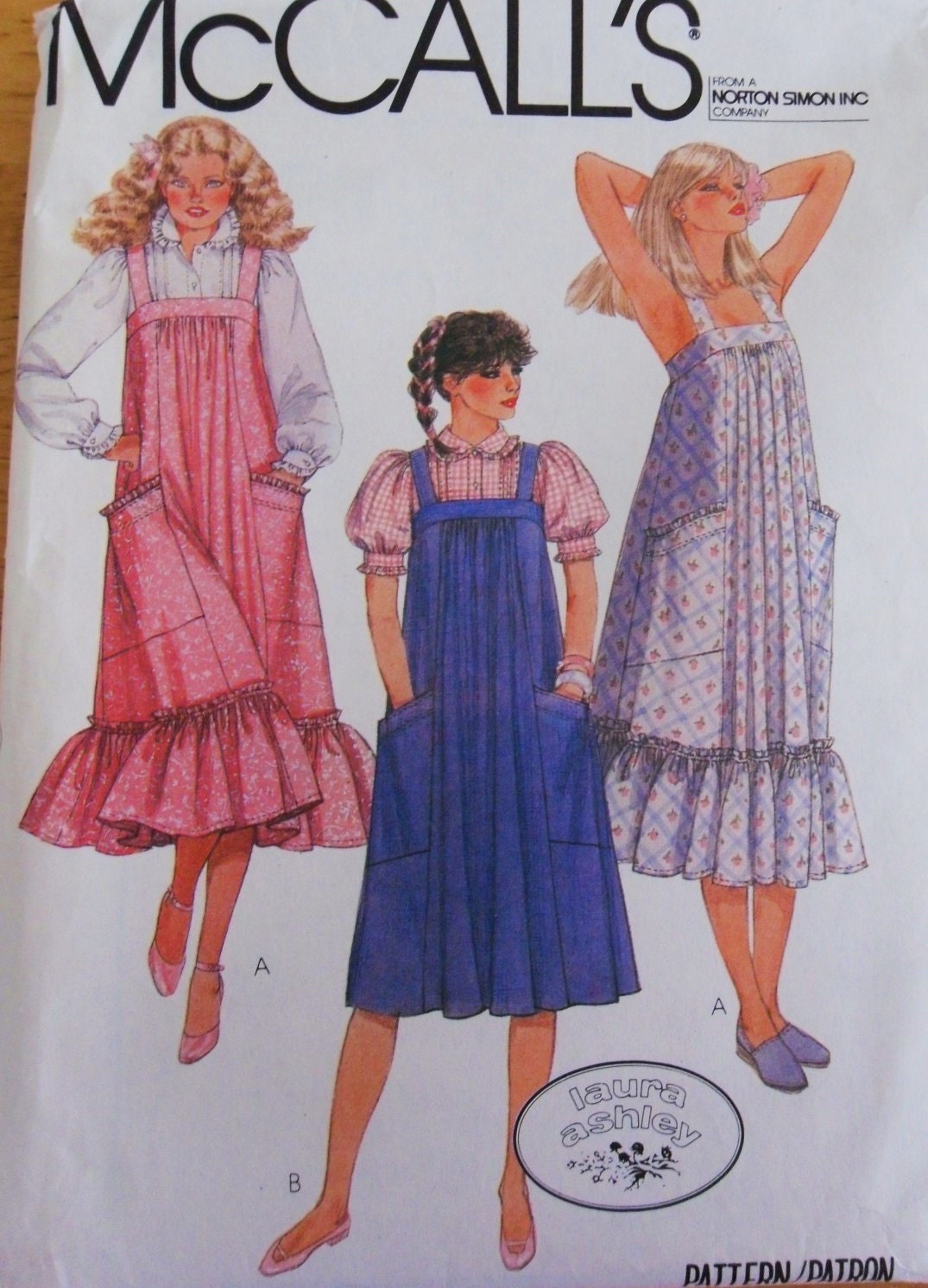 LAURA ASHLEY 7956 McCalls Misses Pattern UNCUT / by JardiniqueLtd