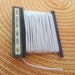 White Elastic Beading Cord