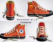 Custom Game of Thrones: House Martell Converse Chucks