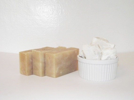 Handmade Natural Soap Shea Butter Chemical Free Lightly Scented Moisturizing and Luxurious