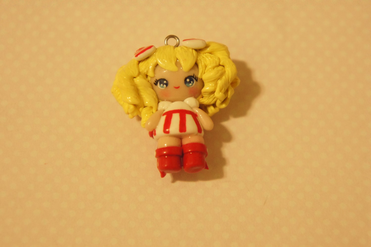 Candy Candy Chibi Polymer Clay Charm