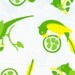 Vintage Parrot Fabric - 1 Yard