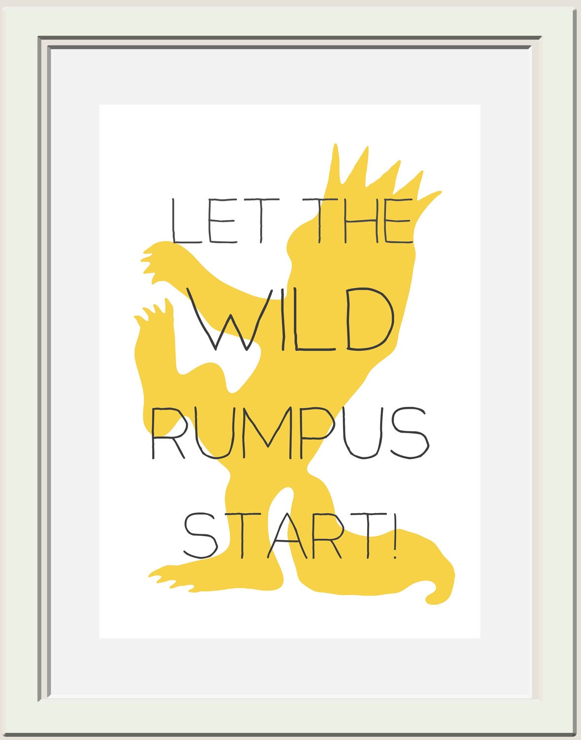 Where the Wild Things Are Nursery Printable, Wild Rumpus