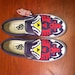Handpainted The Legend of Zelda Hyrule Shield Canvas Shoes