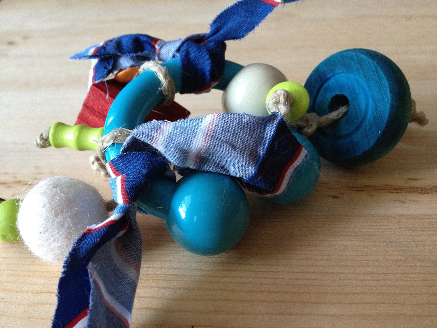 C Bunny Throw Toys (Set of two)