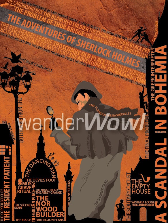 Complete Sherlock Holmes Mysteries Poster