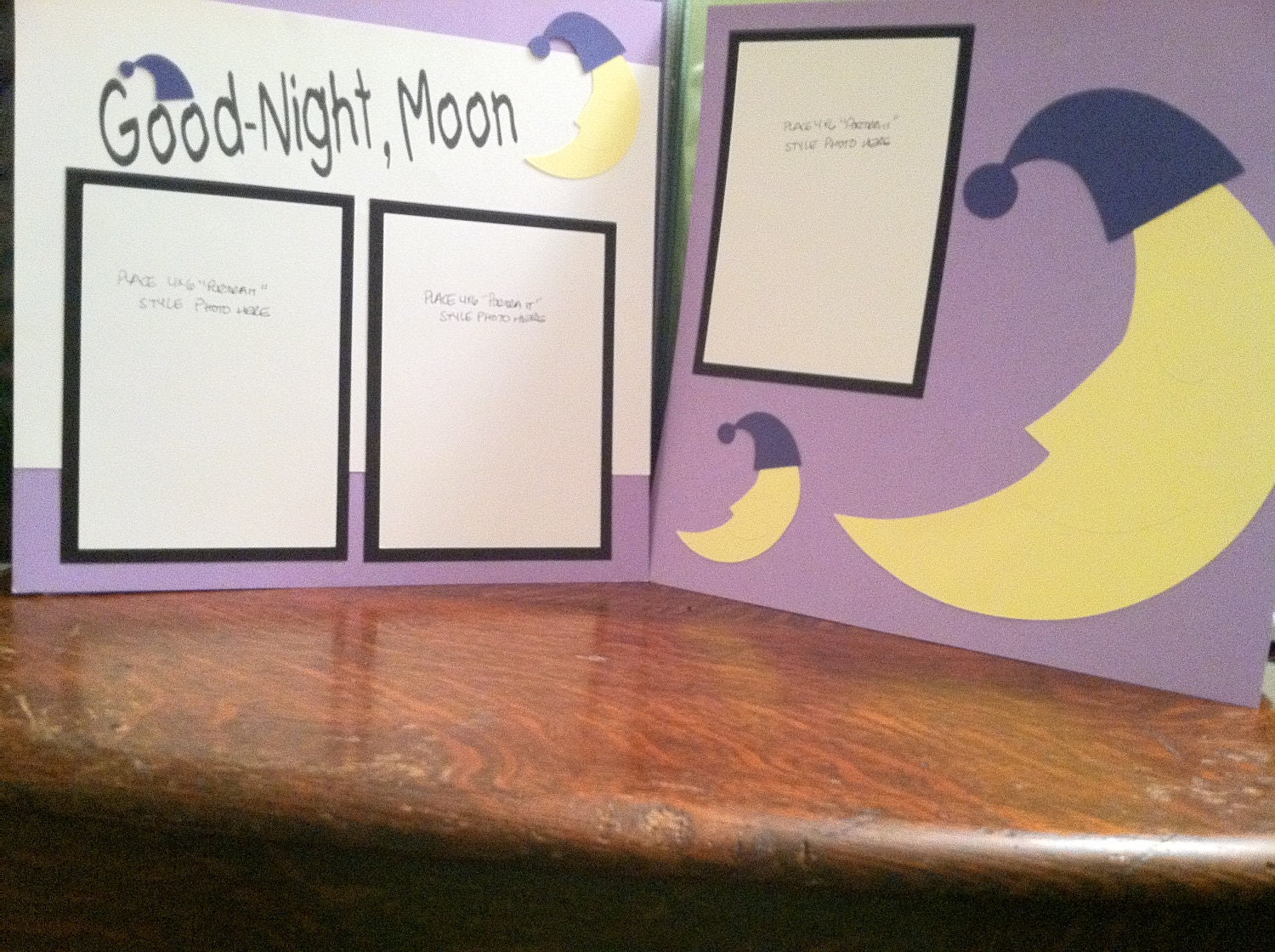 Goodnight Moon Pre Made 12 x 12 Double Page Layout