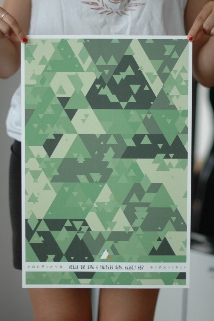 Farore: Abstract Zelda Poster