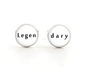 Gifts for Him - Mens Cufflinks - How i Met Your Mother - Barney Stinson Quote Jewelry - Accessories for Men - Gift Bag Included