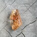 Golden Quartz Rutilated, mineral pendant, small , 19mm (CP333)
